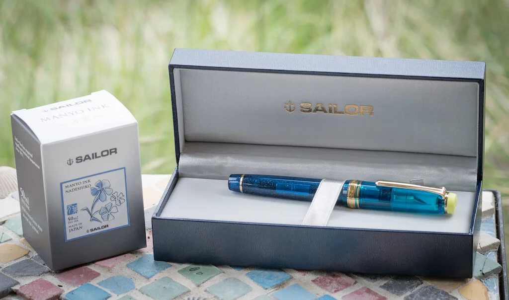 Sailor Pro Gear Cocktail Kure Azur with Medium Nib and Sailor